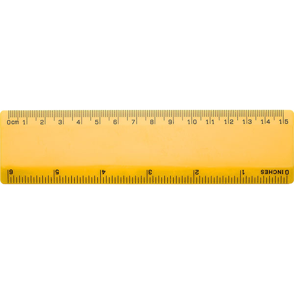 M063 BG 6 Inch/150mm Ruler - Full Colour