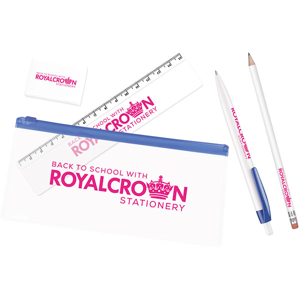 N138 Transparent Pencil Case Kit