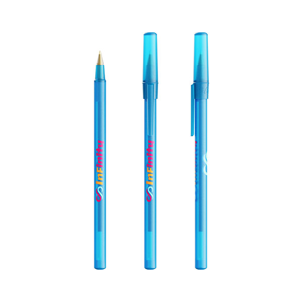 Q111 BIC Round Stic Ballpen - Full Colour