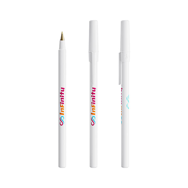 Q111 BIC Round Stic Ballpen - Full Colour