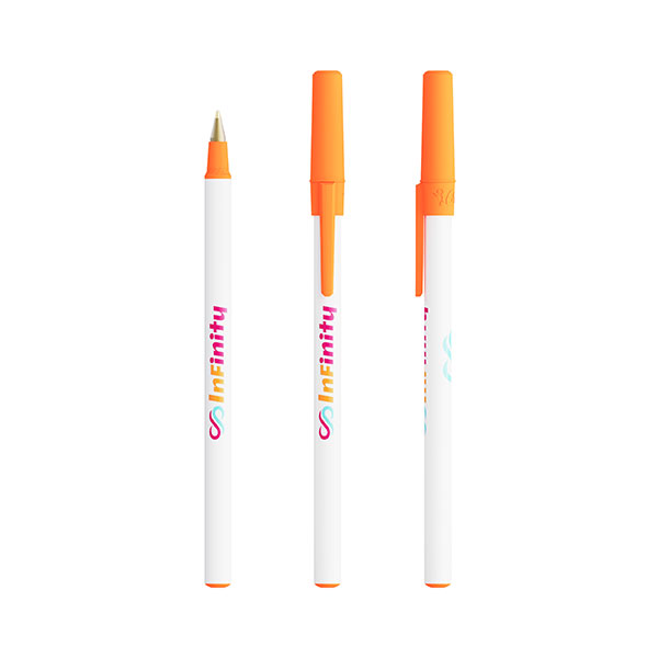 Q111 BIC Round Stic Ballpen - Full Colour