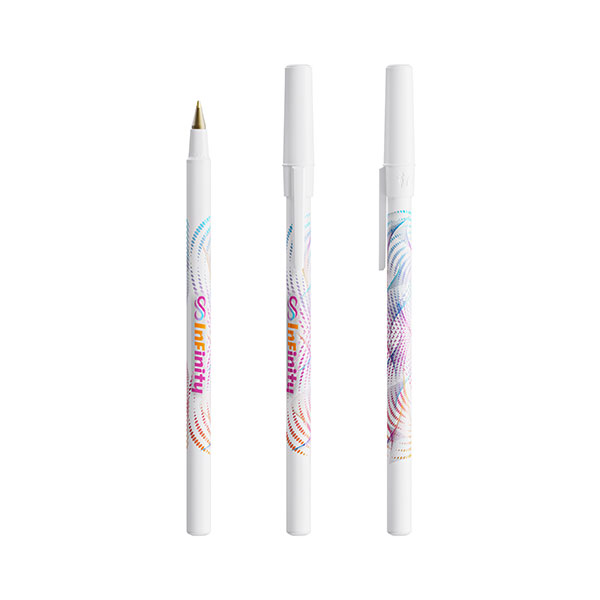 Q111 BIC Round Stic Ballpen - Full Colour