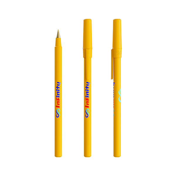 Q111 BIC Round Stic Ballpen - Full Colour