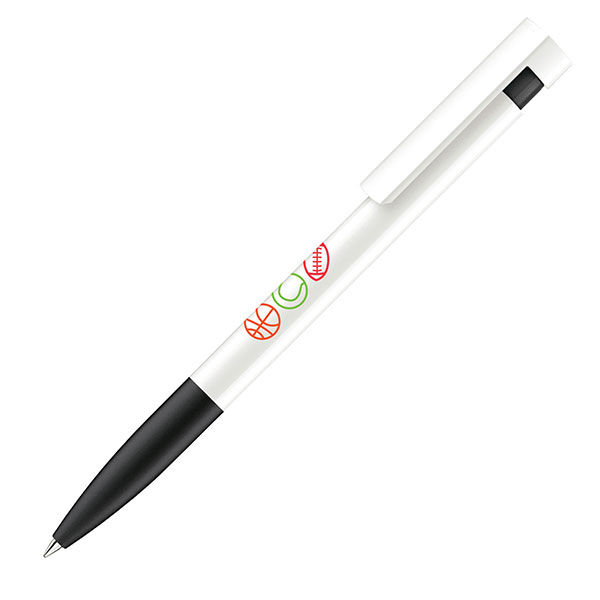 H043 senator Liberty Basic Plastic Ballpen with Soft Grip