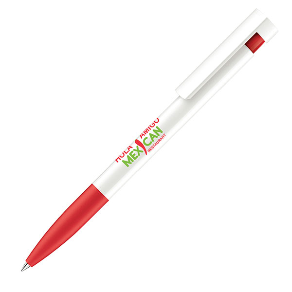 H043 senator Liberty Basic Plastic Ballpen with Soft Grip