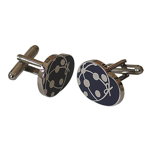 Q098 Hard Enamel Cufflinks