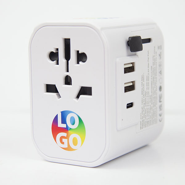 Q026 Travel Adaptor with Pouch