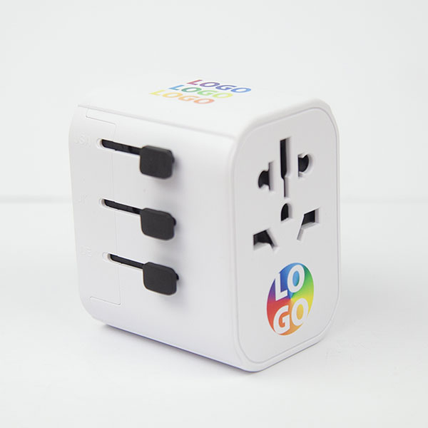 Q026 Travel Adaptor with Pouch
