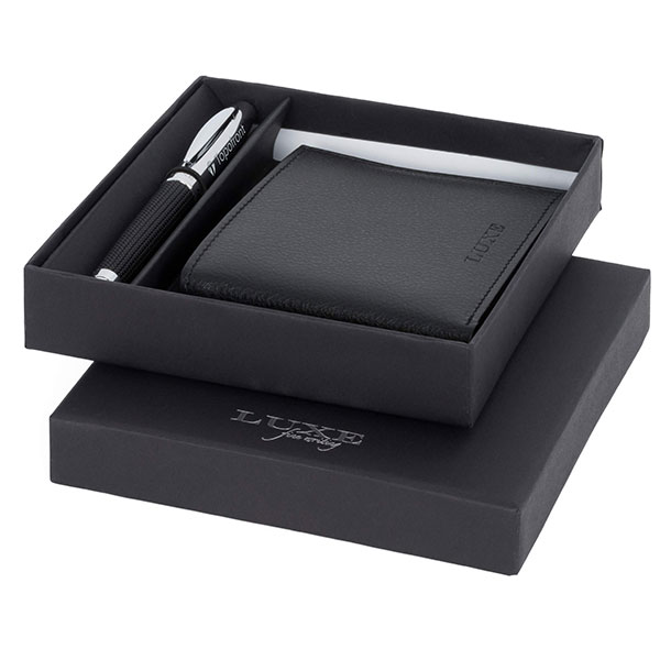 H148 Luxe Baritone Pen and Wallet Gift Set