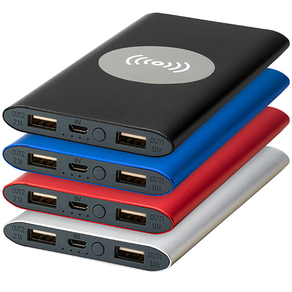N023 Juice 8,000 mAh Aluminium Powerbank - Spot Colour