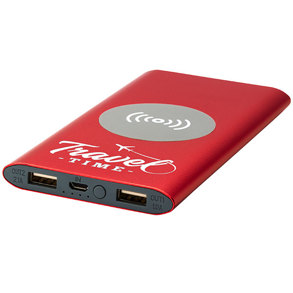 N023 Juice 8,000 mAh Aluminium Powerbank - Spot Colour