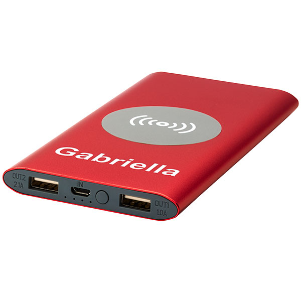 N023 Juice 8000mAh Aluminium Powerbank - Engraved