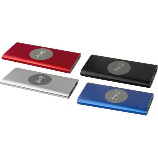 Q014 Juice 8000mAh Recycled Wireless Powerbank - Full Colour