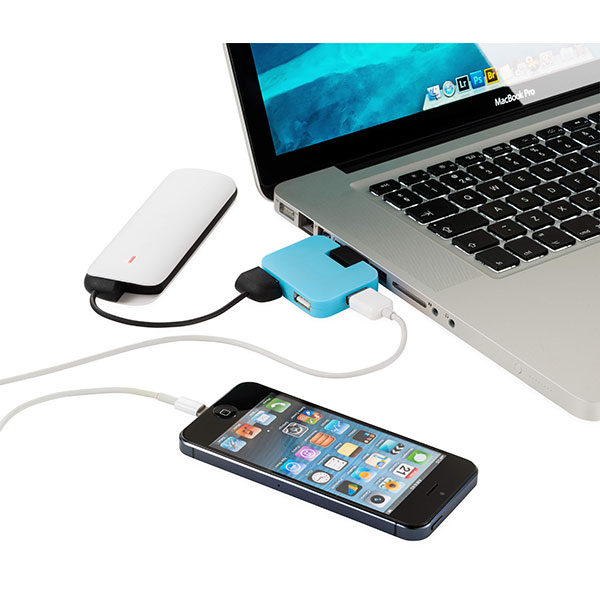 J073 Empat Rectangular USB Hub (Gaia)