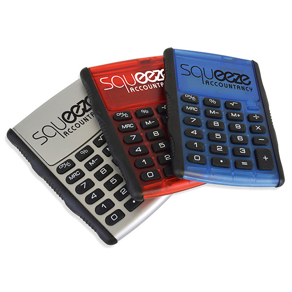 H072 Auto Opening Calculator - 1 Colour