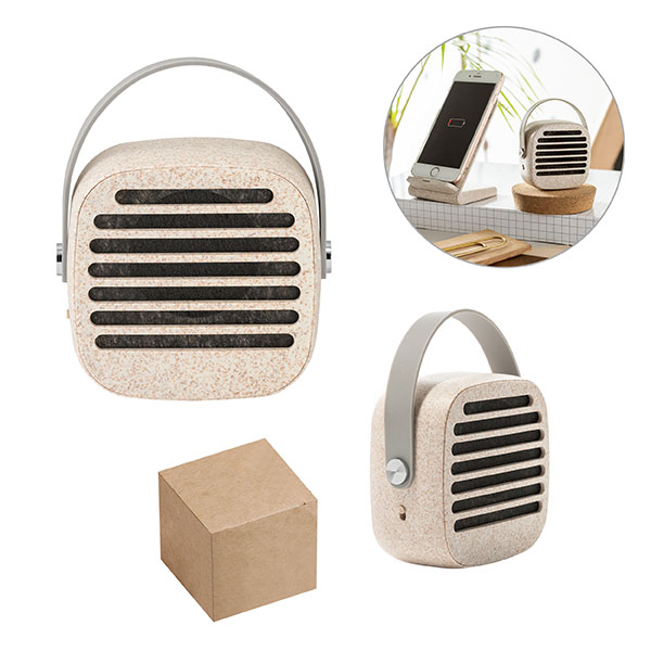 L084 Downham Pyon Wheatstraw Bluetooth Speaker