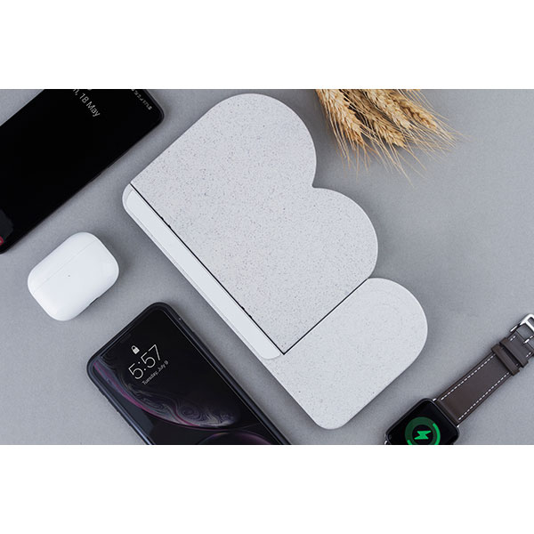 L085 Xoopar Eco Mr Bio Family Wheat Wireless Charger