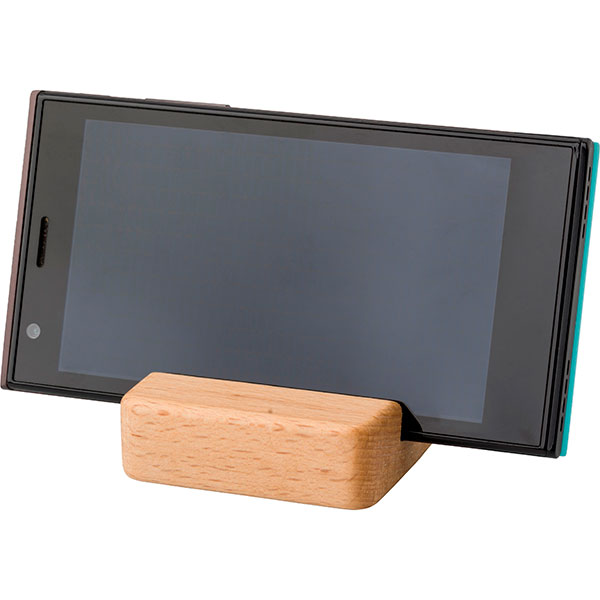 K104 Solid Beech Wood Phone Holder