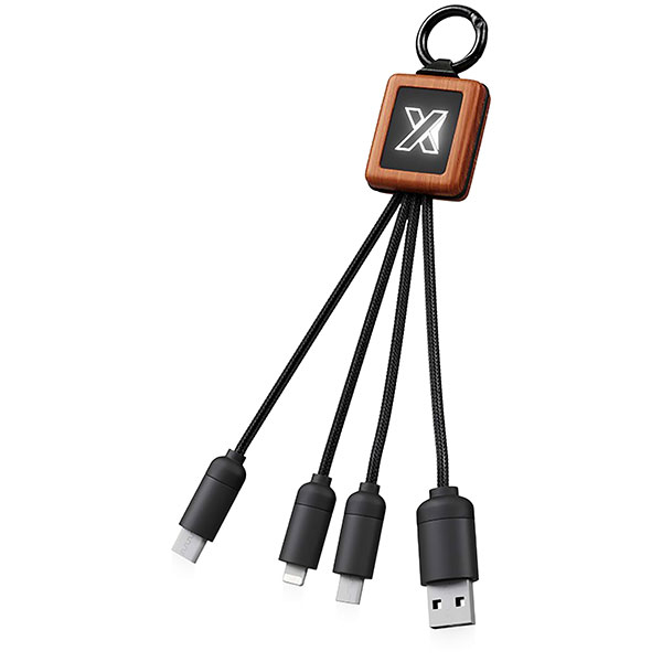 L088 SCX 3-in-1 Wooden Cable