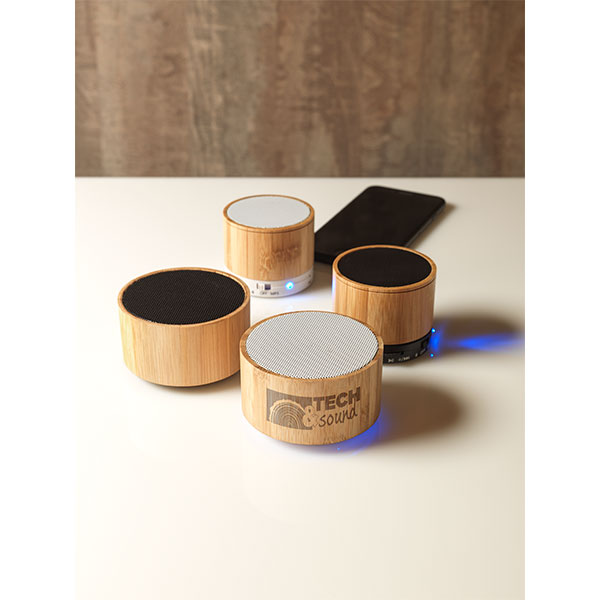 M080 Cosmos Bamboo Bluetooth Speaker