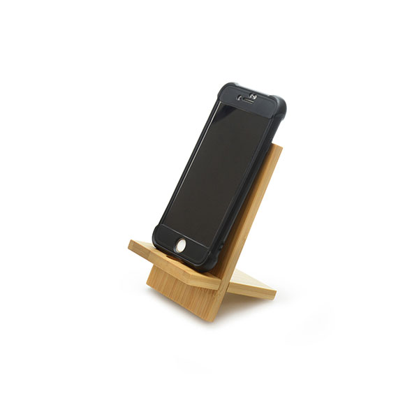 M087 Dylan Bamboo Phone Stand - Full Colour