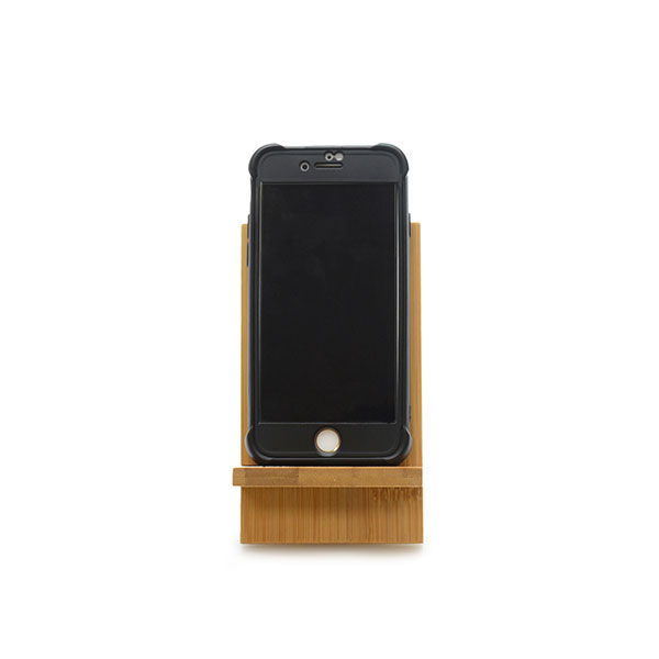 M087 Dylan Bamboo Phone Stand - Full Colour