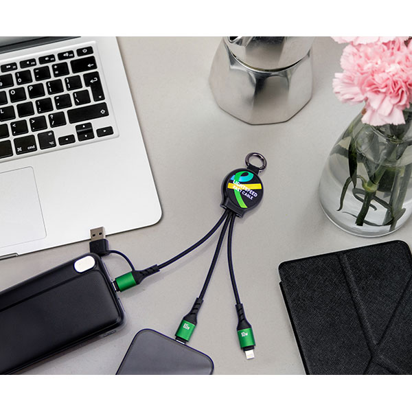 Q012 Light Speed Mini Recycled Charging Cable