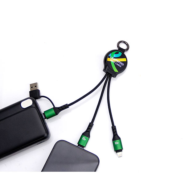 Q012 Light Speed Mini Recycled Charging Cable