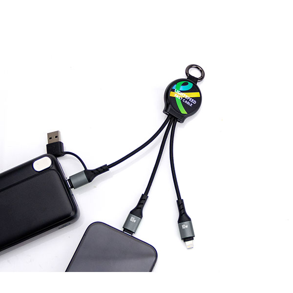 Q012 Light Speed Mini Recycled Charging Cable