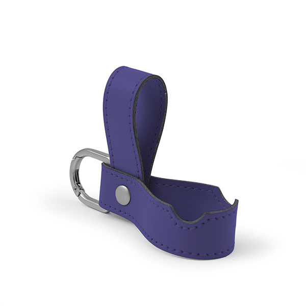 Q015 Recycled Phone Stand Key Ring - Debossed