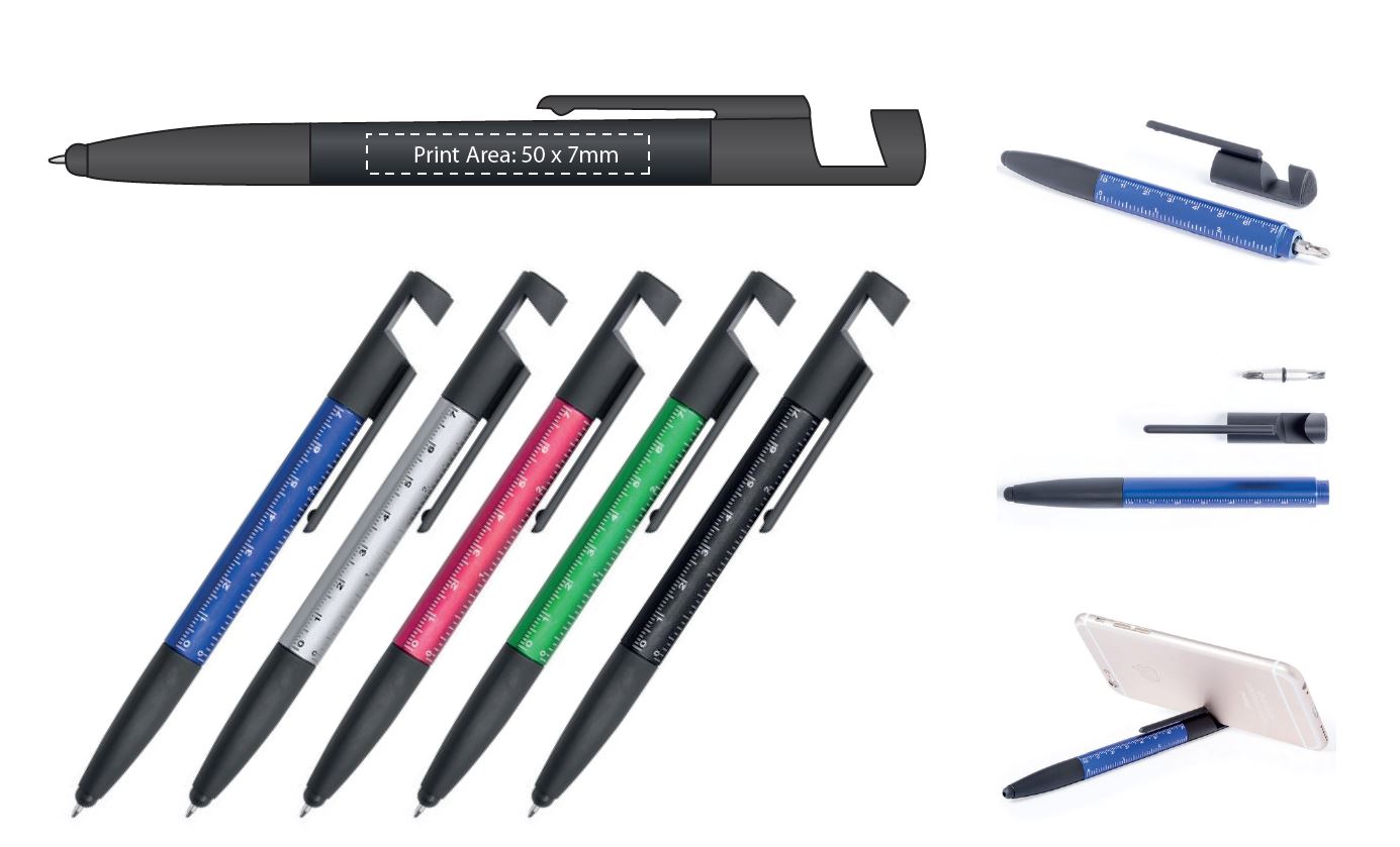 7-in-1 Multifunctional ballpoint pen