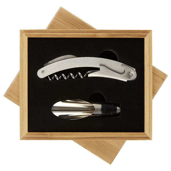 P091 Seasons 4-Piece Wine Set - Engraved