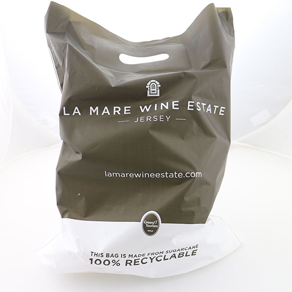L130 200g Sugar Cane Polythene Mini Carrier Bag