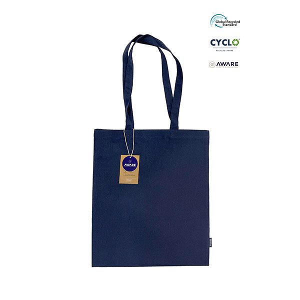 N067 Green & Innocent Falusi Recycled Cotton and rPET Shopper - Spot Colour