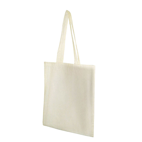 P071 Green & Innocent Paka Basic Natural 5oz Cotton Shopper  - Full Colour