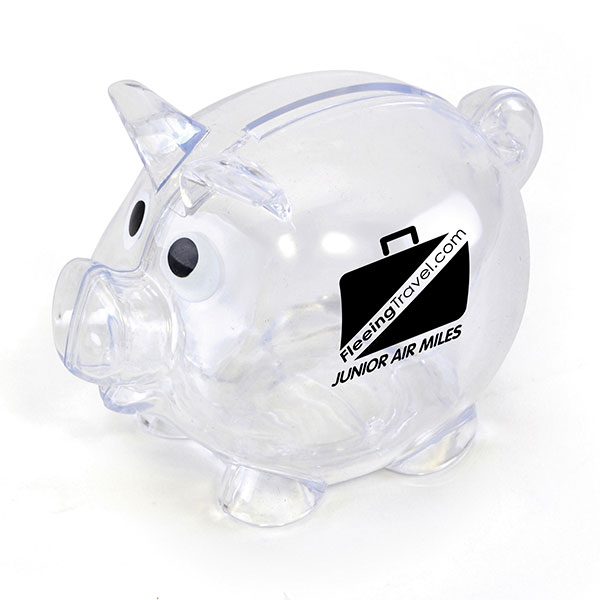 P045 Mini Plastic Piggy Bank - 1 Colour