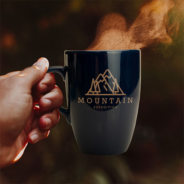 P095 Marrow Earthenware Mug - Coloured