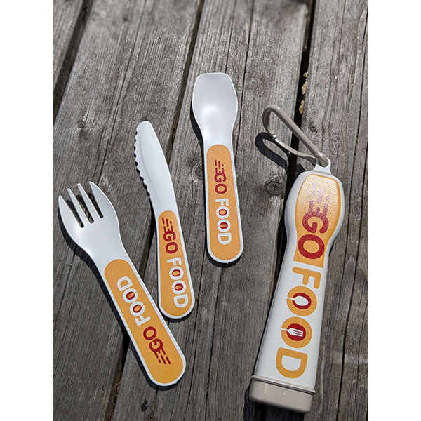 P042 Recycled Plastic Cutlery Set