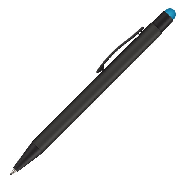 P127 Ergo-i Noir Soft Feel Ballpen - Engraved