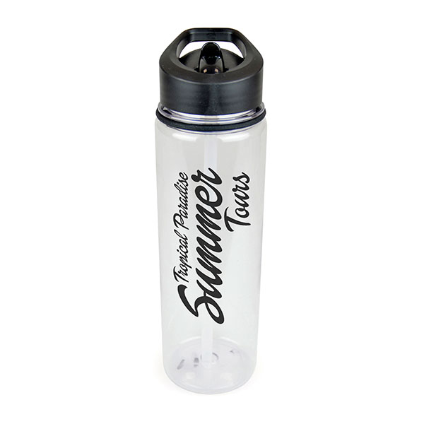 P101 Aqueous Straight Clear Drinks Bottle 725ml - 1 Colour