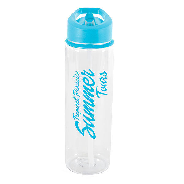 P101 Aqueous Straight Clear Drinks Bottle 725ml - 1 Colour