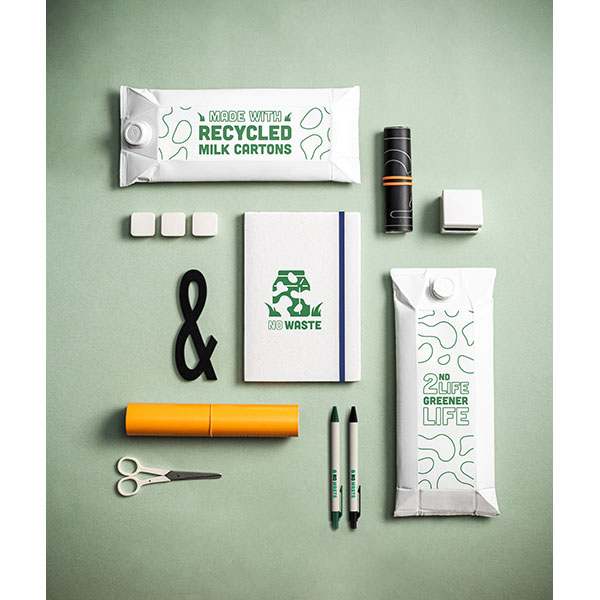 P146 Milk Carton A5 Notebook - 1 Colour