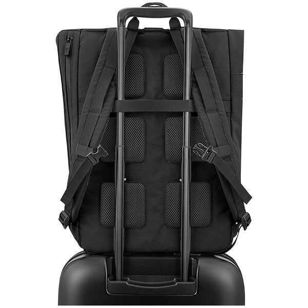 P062 Moleskine Metro Roll Top Backpack