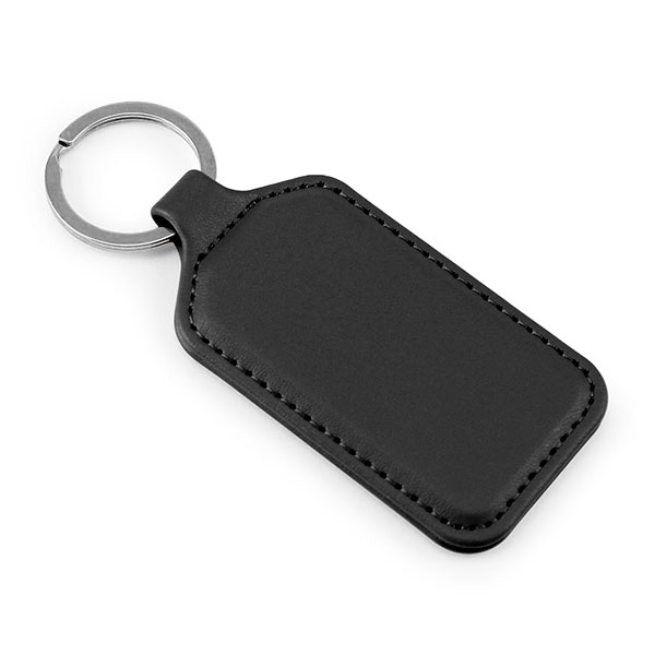 P037 Porto rPET Rectangular Key Ring - Full Colour