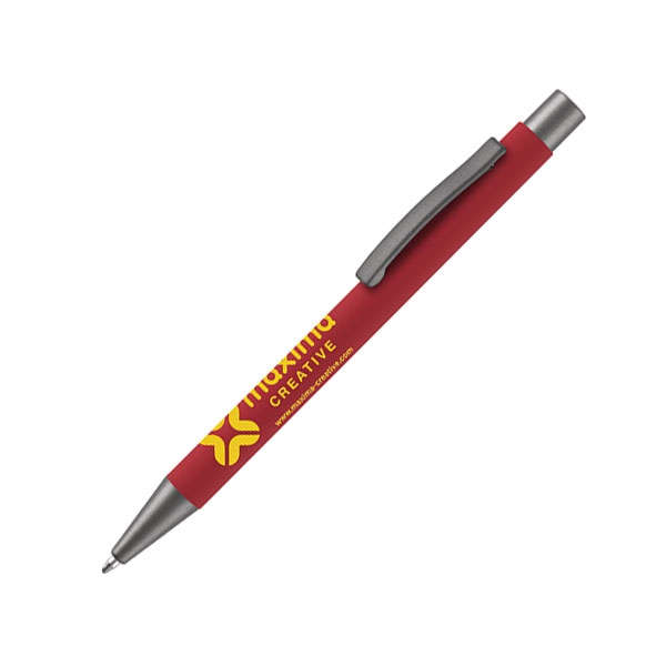 N122 Ergo Soft Feel Ballpen - Spot Colour