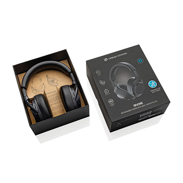 P022 Irvine RCS Recycled ANC Wireless Headphones