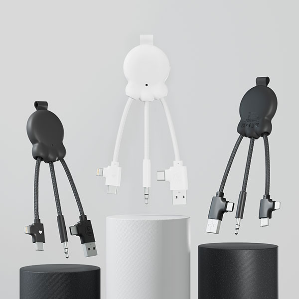 P014 Xoopar Octopus Wireless Audio Transmitter and Charging Cable