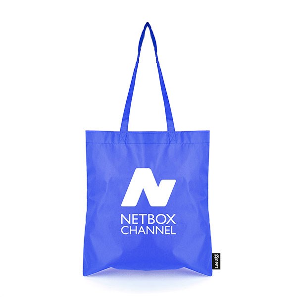 L132 rPET Polyester Shopper - Full Colour