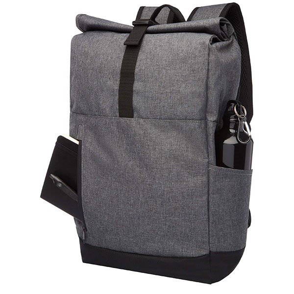 L123 Hoss Roll Top 15.6 Inch Backpack - Full Colour