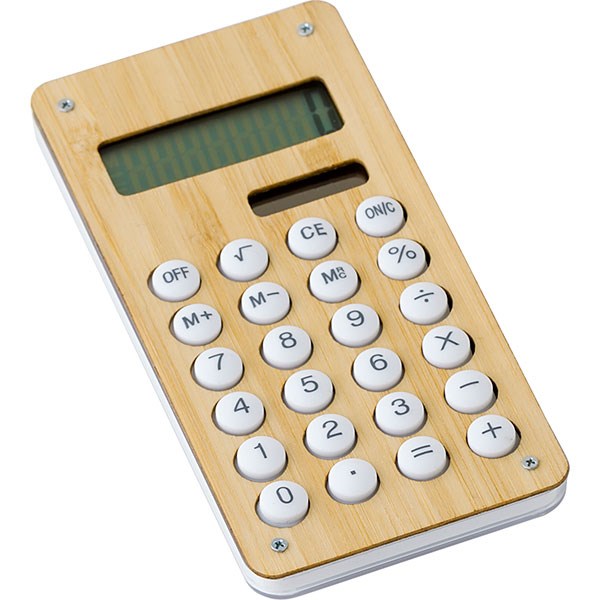 L083 Bamboo Calculator - Full Colour